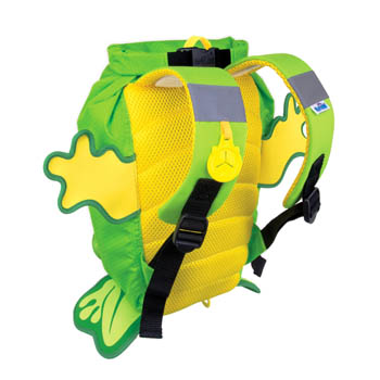 Trunki Barnryggsäck PaddlePak Groda, Grön